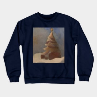 Christmas tree in watercolours Crewneck Sweatshirt